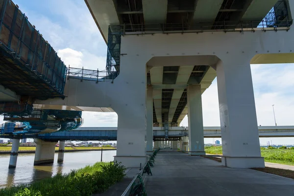 Junction Japan Tokio Landschap — Stockfoto