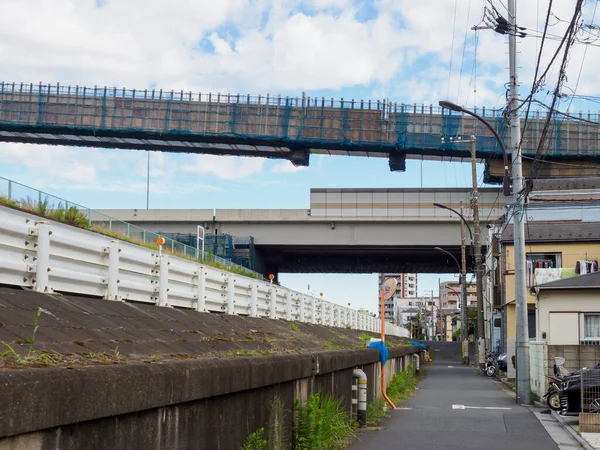 Japonya Kavşak Tokyo Peyzaj — Stok fotoğraf