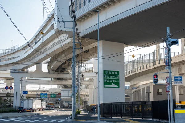 日本のジャンクション 東京景観 — ストック写真