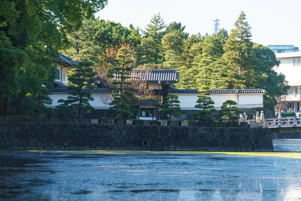 Tokyo Imperial Palace Japonii Krajobraz — Zdjęcie stockowe