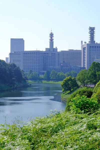 Palácio Imperial Tóquio Japão Paisagem — Fotografia de Stock