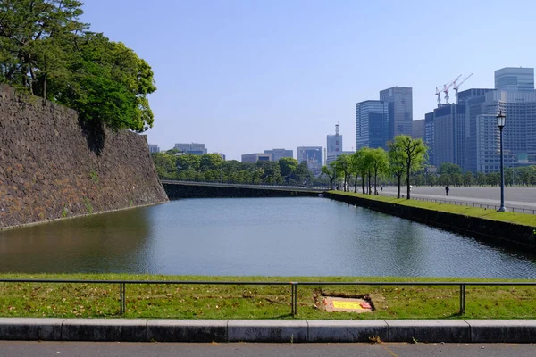 Kejserliga Palatset Japan Landskap — Stockfoto