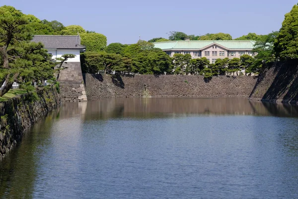 Tokyo Imperial Palace Japonii Krajobraz — Zdjęcie stockowe
