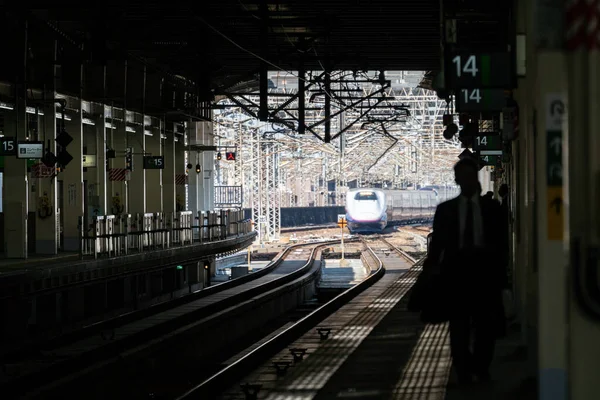 日本新干线有限公司快车 — 图库照片