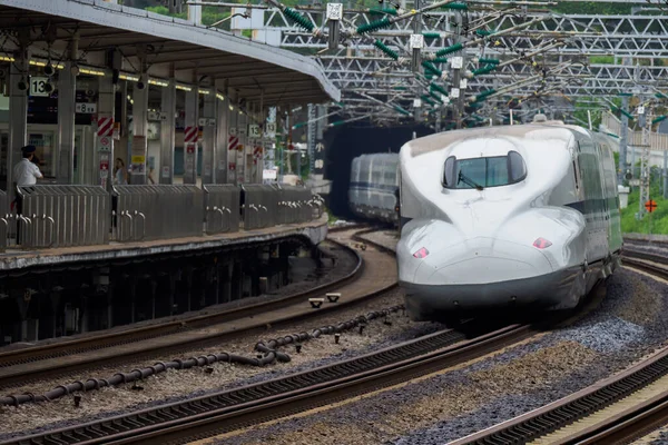 日本新幹線特急列車 — ストック写真