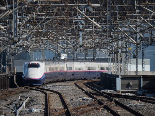 Japanischer Schnellzug Shinkansen Limited — Stockfoto