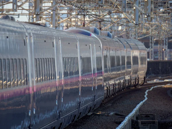 Japan Shinkansen Limited Express Train — 스톡 사진