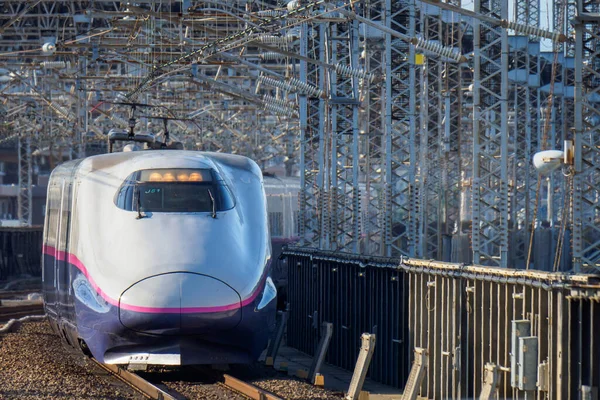 Japão Shinkansen Limited Express Train — Fotografia de Stock