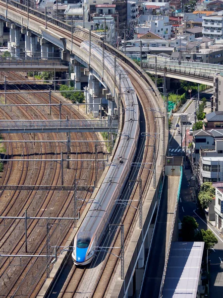 Japan Shinkansen Limited Express Tåg — Stockfoto