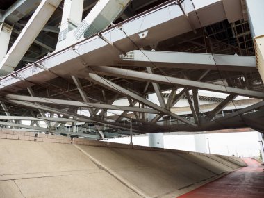 Tokyo Arakawa nehir yatağı manzarası