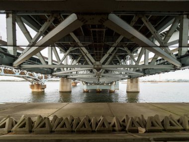 Tokyo Arakawa nehir yatağı manzarası