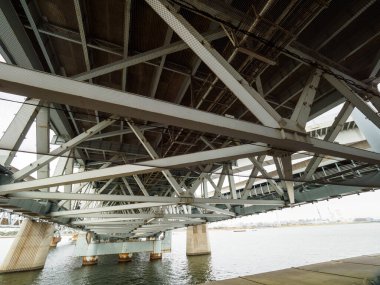 Tokyo Arakawa nehir yatağı manzarası