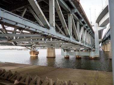 Tokyo Arakawa nehir yatağı manzarası