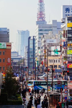Japonya 'da Tokyo Kulesi, Manzara
