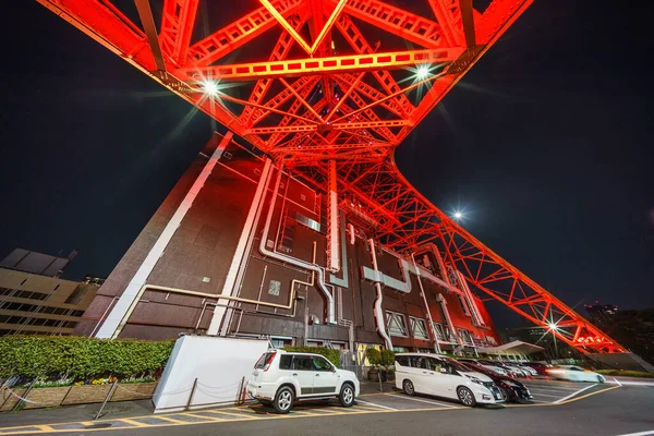 Tokio Toren Japan Nachtzicht — Stockfoto