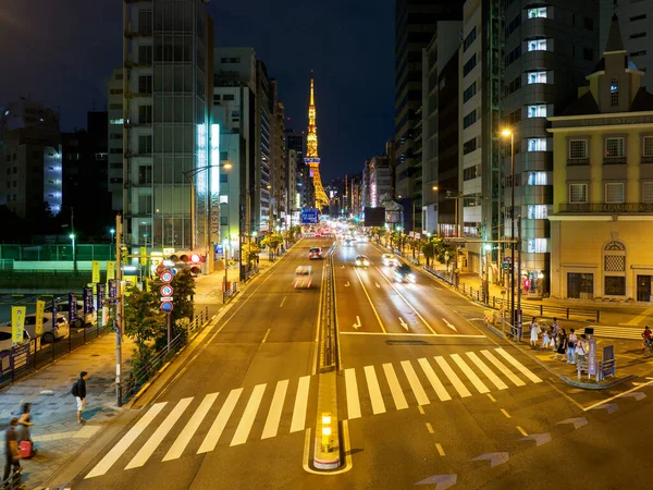 Tokyo Tower Japan Night View — стокове фото