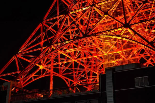 Tokyo Tower Japan Nachtansicht — Stockfoto