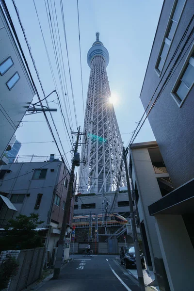 Tóquio Sky Tree Paisagem — Fotografia de Stock