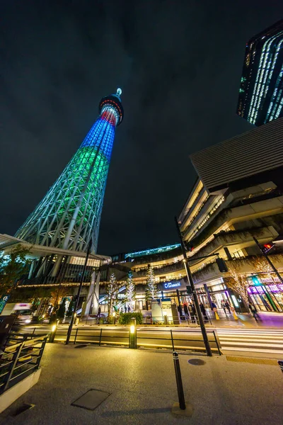 東京ソラマチ 照明探偵団 — ストック写真