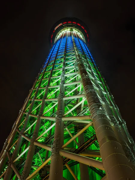 Tokio Solamachi Verlichting Japan — Stockfoto