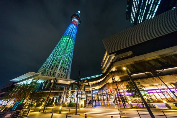 Tokyo Solamachi Osvětlení Japonsku — Stock fotografie