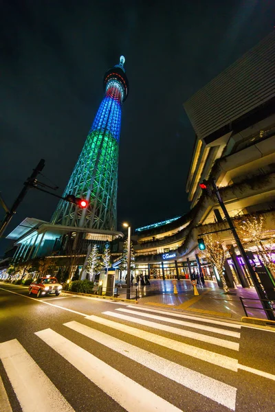 Tokyo Solamachi Illumination Японії — стокове фото