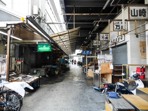 Tokyo Tsukiji Marknadslandskap — Stockfoto