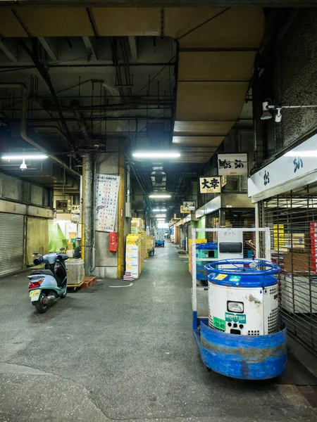 Τόκιο Tsukiji Τοπίο Της Αγοράς — Φωτογραφία Αρχείου