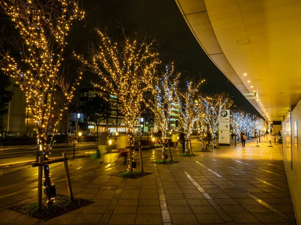 Tokioter Solamachi Beleuchtung Japan — Stockfoto