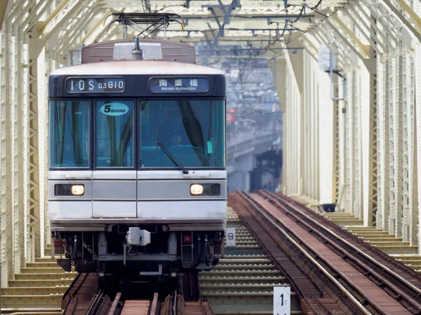 Japanese Railway Landscape Day — Stock Photo, Image