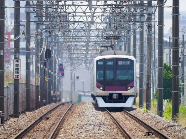 日本の鉄道風景の日 — ストック写真