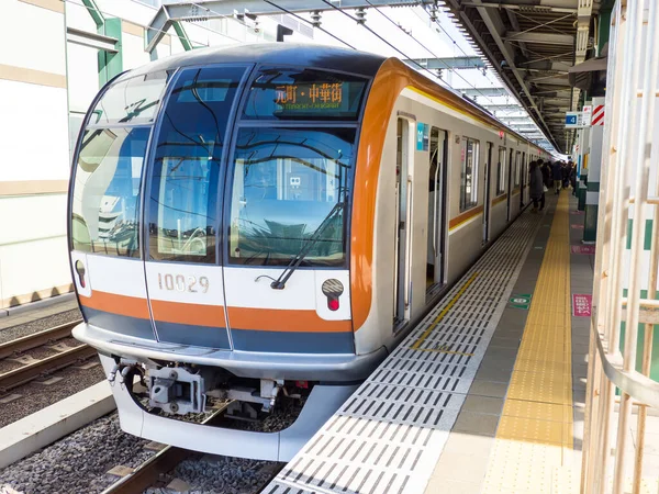 Japoński Kolejowy Dzień Krajobrazu — Zdjęcie stockowe