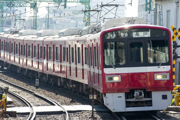 Japansk Järnväg Landskapsdag — Stockfoto