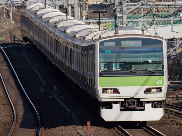 Caminho Ferro Japonês Dia Paisagem — Fotografia de Stock