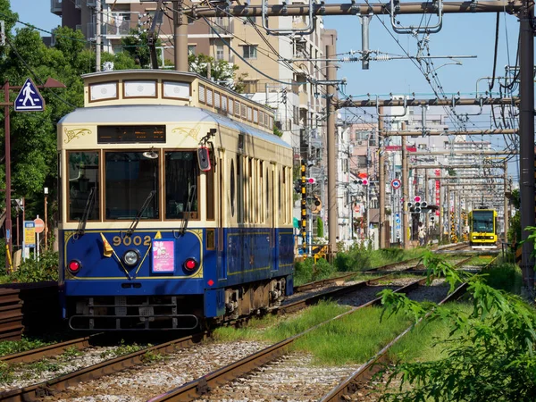 日本铁路景观日 — 图库照片