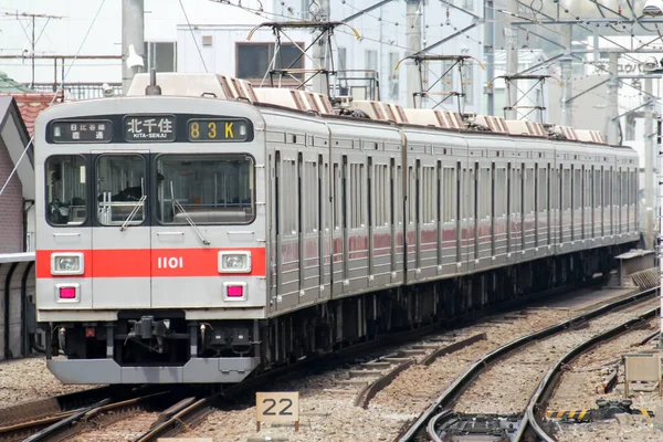 Tag Der Japanischen Eisenbahnlandschaft — Stockfoto