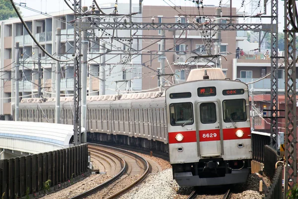 日本の鉄道風景の日 — ストック写真