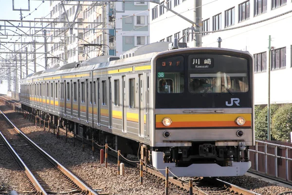 Día Del Paisaje Ferroviario Japonés — Foto de Stock