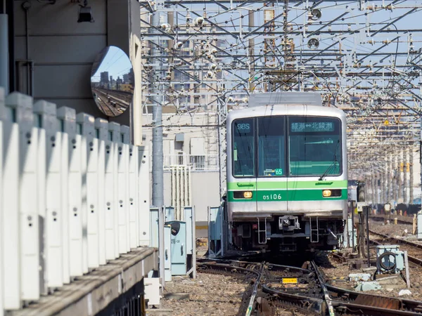 Día Del Paisaje Ferroviario Japonés — Foto de Stock