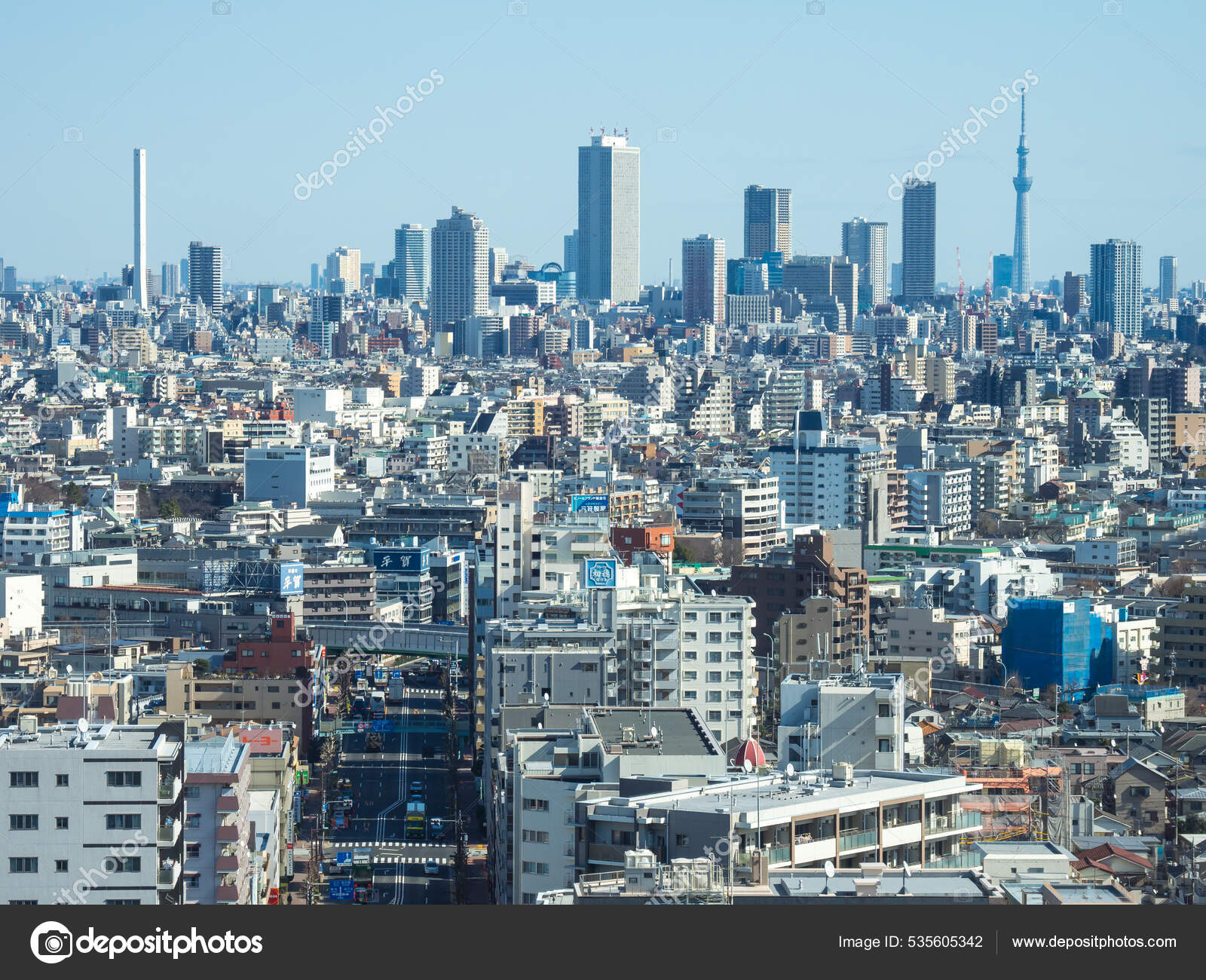 Observation Deck Japan Tokyo Stock Editorial Photo © kawamura_lucy