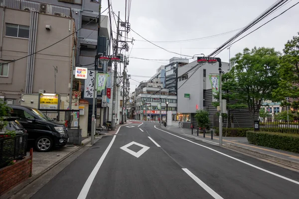 Ландшафт Кіта Сенджу Токіо — стокове фото
