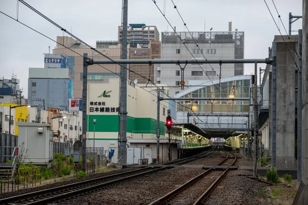 Kita Senju Landschap Van Tokio — Stockfoto