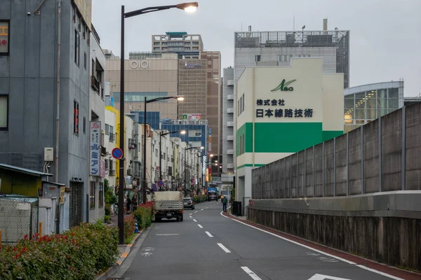 Paisagem Kita Senju Tóquio — Fotografia de Stock