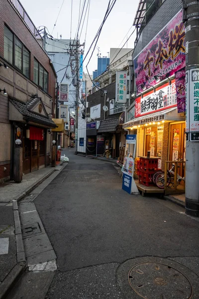 Kita Senju Krajobraz Tokio — Zdjęcie stockowe