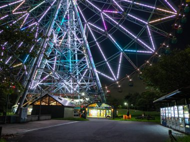 Japonya Dönme Dolap Manzarası