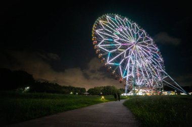 Japonya Dönme Dolap Manzarası