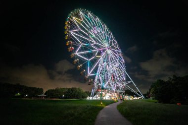 Japonya Dönme Dolap Manzarası