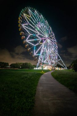 Japonya Dönme Dolap Manzarası