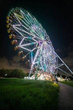 Japonya Dönme Dolap Manzarası