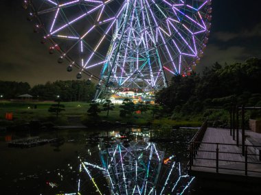 Japonya Dönme Dolap Manzarası